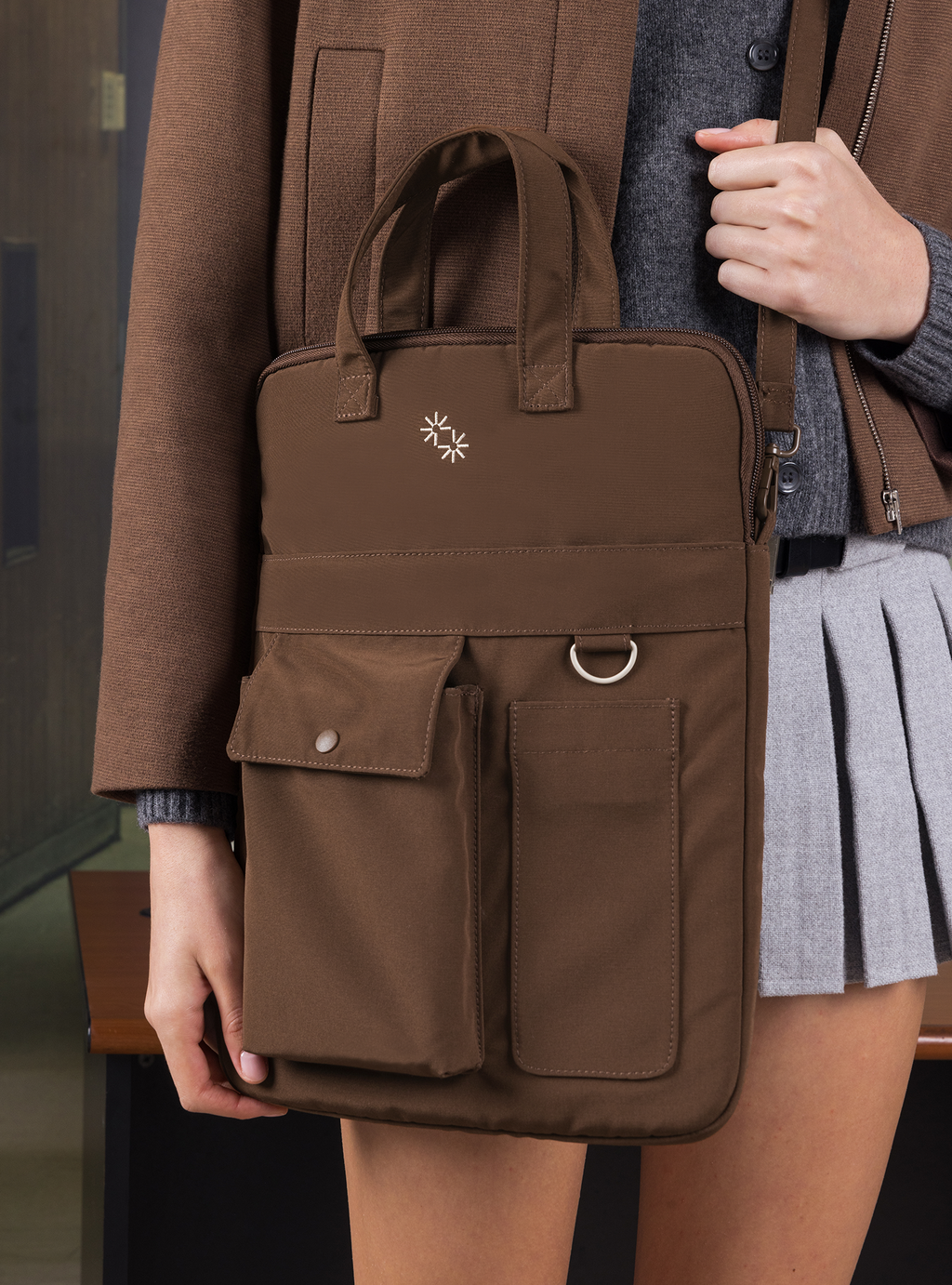 Utility Laptop Bag 13.3" (Cocoa)