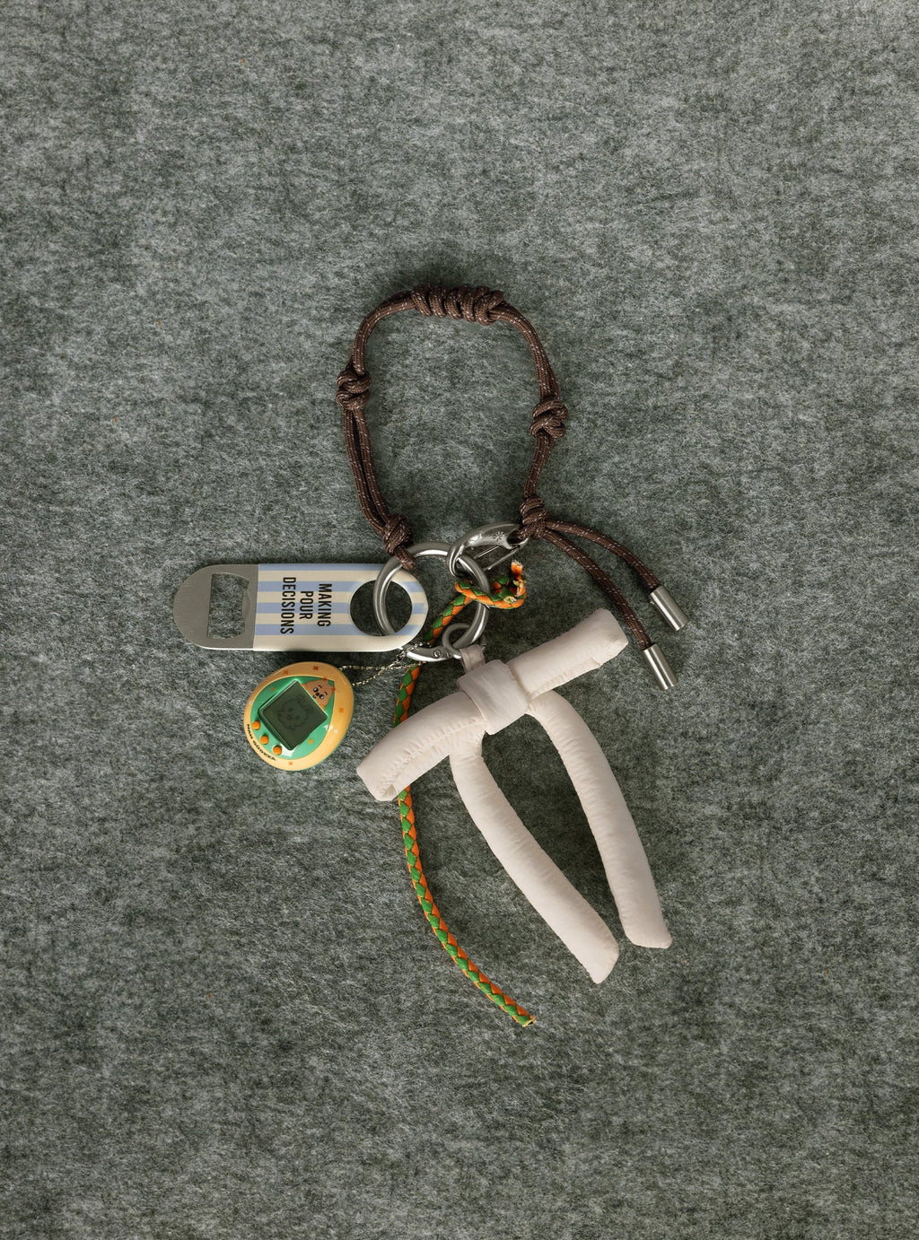 Ribbon Charm (Pearl)