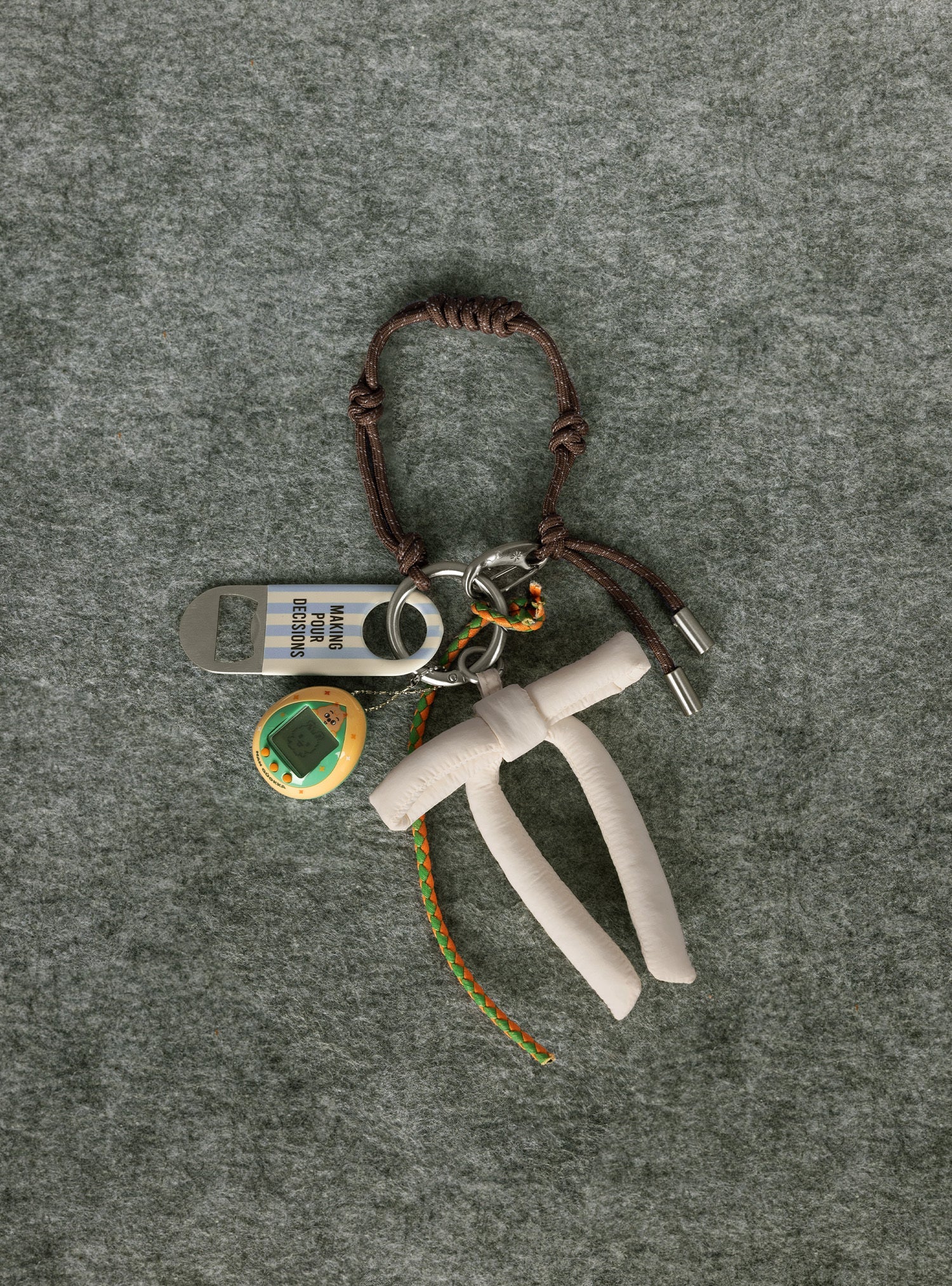 Ribbon Charm (Pearl)