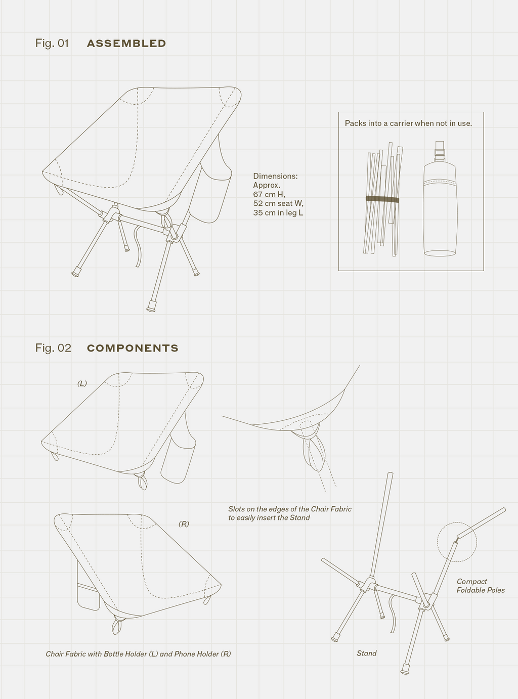 Basecamp Chair (Cypress Stripes)