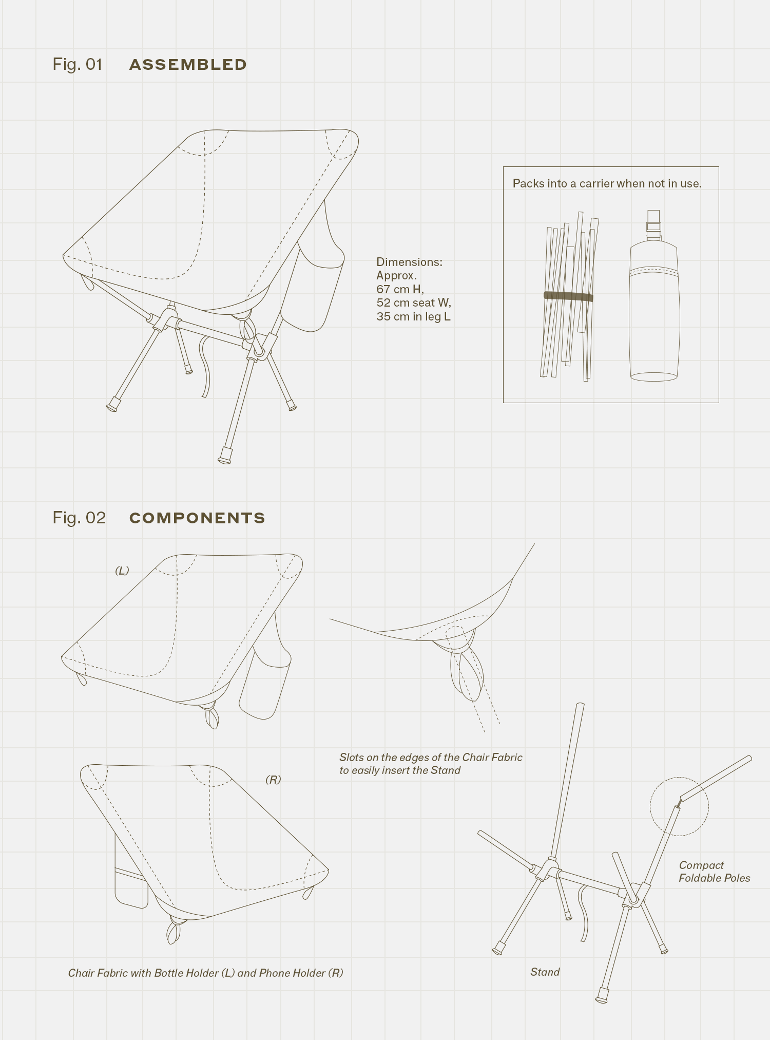 Basecamp Chair (Cypress Stripes)
