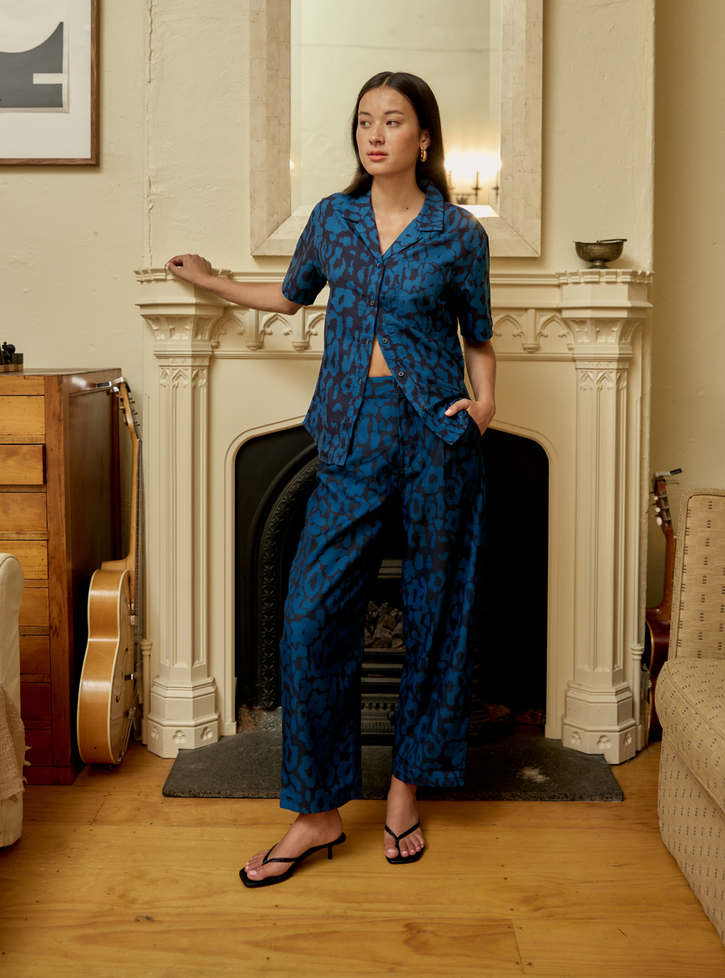 Resort Shirt (Dappled Marine)