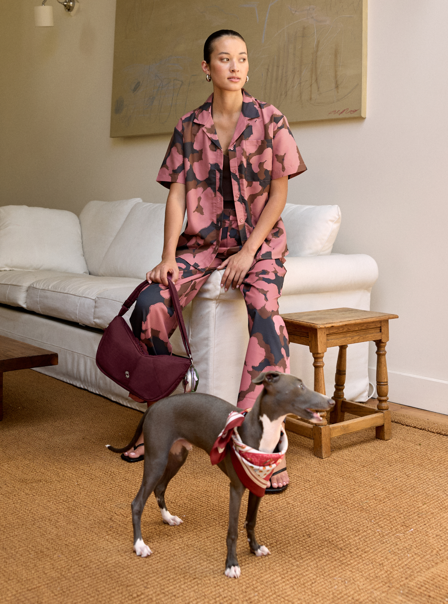 Resort Pants (Botanique Rouge)
