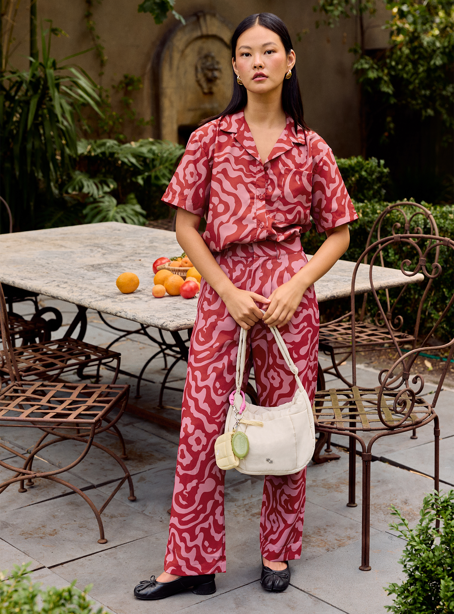 Resort Pants (Smoke Crimson)