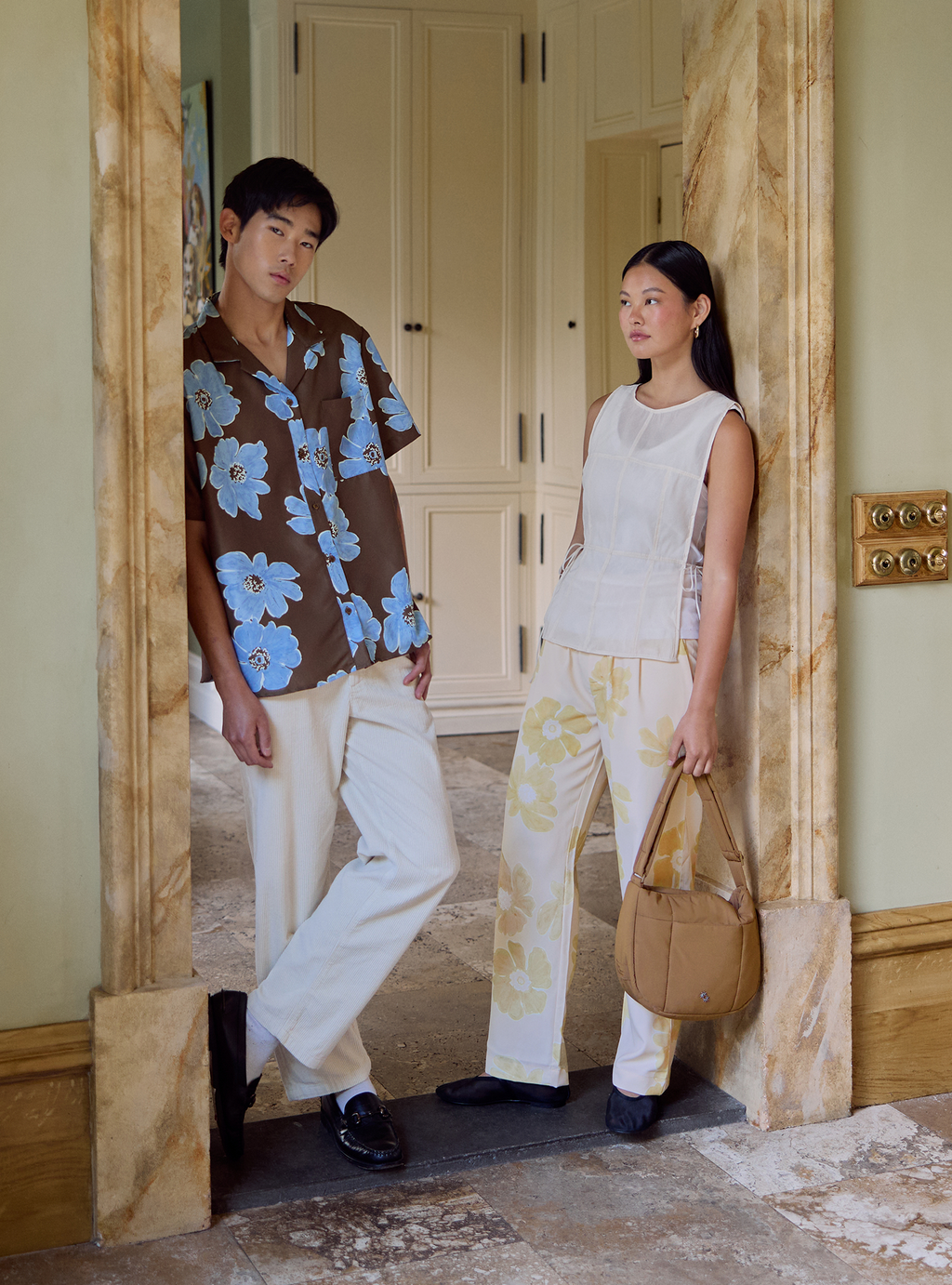 Resort Pants (Poppy Creme)